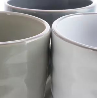 12 oz. Assorted Color Mugs (Set of 6)