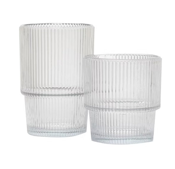 16-Pc. Glass Drinkware Set