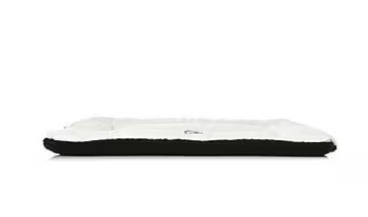 Medium Black and White Reversible Pet Bed