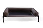 Large Chocolate/Mesh Original Bolster Pet Bed