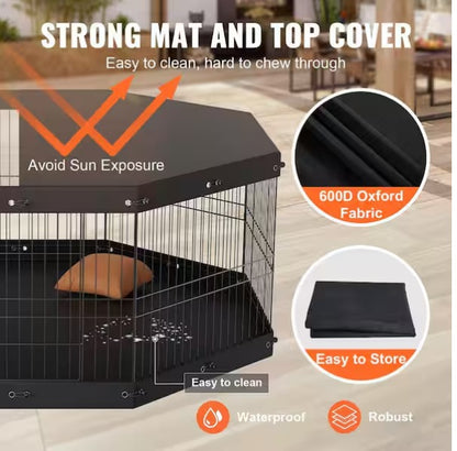 Indoor Outdoor Dog Bed for Small Medium Pets