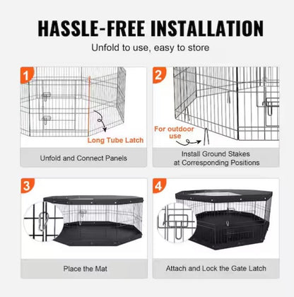 Indoor Outdoor Dog Bed for Small Medium Pets