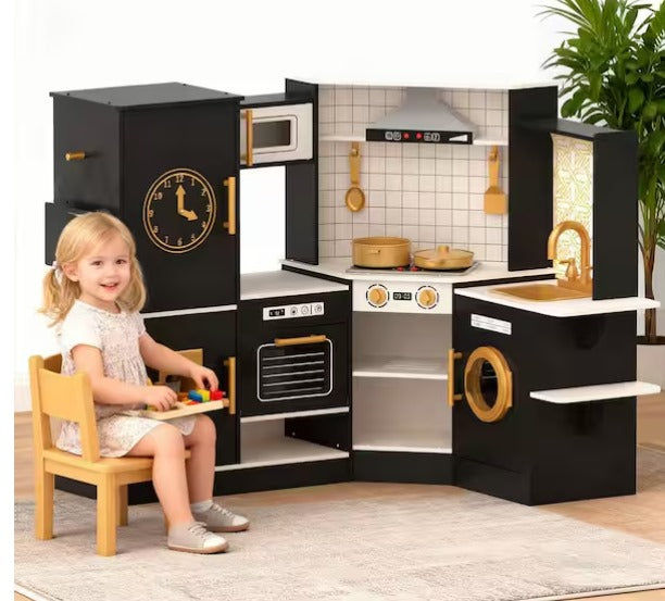 Kids Wooden Kitchen Playsets