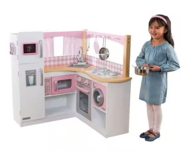 Grand Gourmet Corner Kitchen Playset