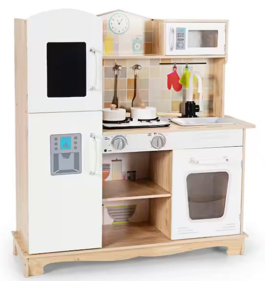 Kids Cooking Play Toy with Utensils