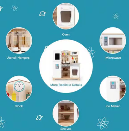 Kids Cooking Play Toy with Utensils