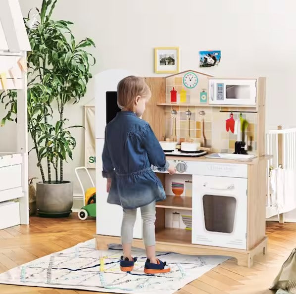 Kids Cooking Play Toy with Utensils