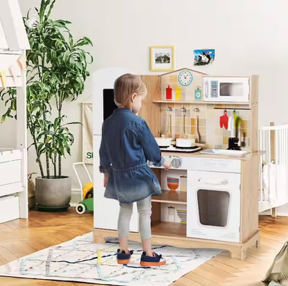 Kids Cooking Play Toy with Utensils