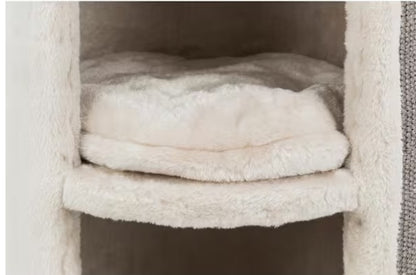 Gray Mexia 2-Story Cat Tower