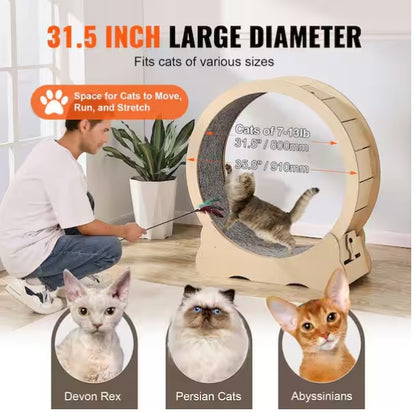 Cat Exercise Wheel, 35.8 in