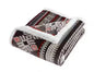 Ultra Plush Plaid Sherpa Reverse Throw Blanket