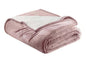 Velvet Plush Reversible Sherpa Blanket