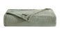 1-Piece Fern Green Ultra Soft Plush Fleece Blanket