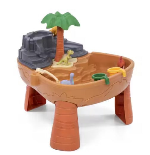 Dino Dig Sand and Water Table with Dinosaur-Themed Accessories