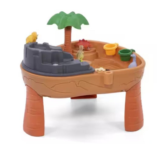 Dino Dig Sand and Water Table with Dinosaur-Themed Accessories