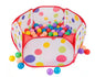 6-sided Pop-Up Ball Pit Tent with 200-Balls