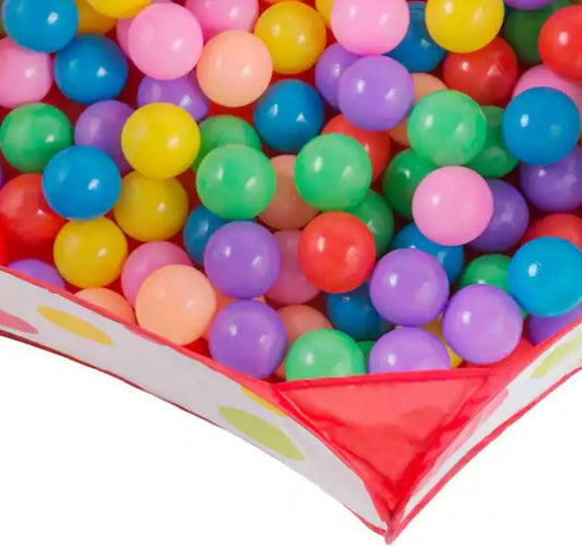 6-sided Pop-Up Ball Pit Tent with 200-Balls