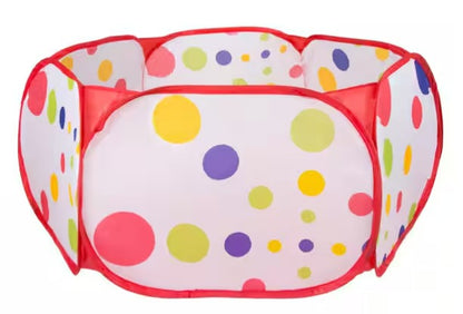 6-sided Pop-Up Ball Pit Tent with 200-Balls