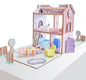 Play and Store Cottage Wooden Dollhouse