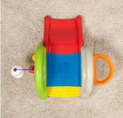 Indoor/Outdoor Baby Climber with Plastic Slide