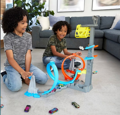 Hot Wheels Loop & Launch Track Set
