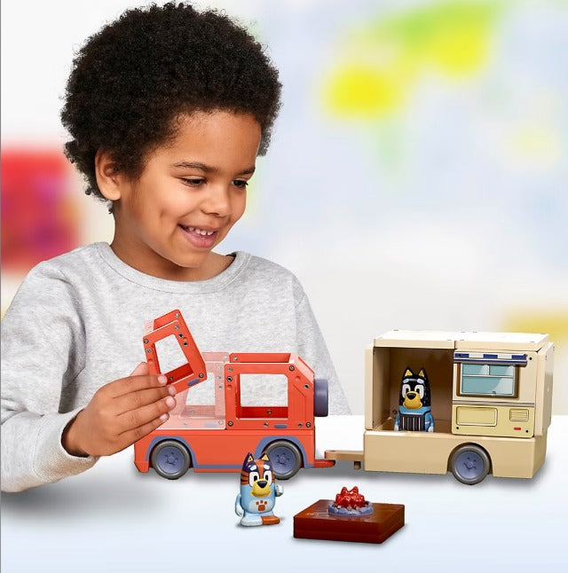 Bluey Heeler Camper Tile Playset