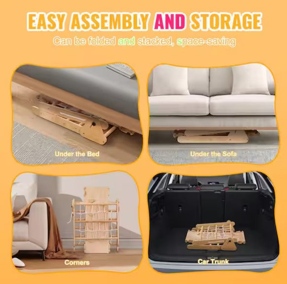 4-in-1 Toddler Climbing Toys Set