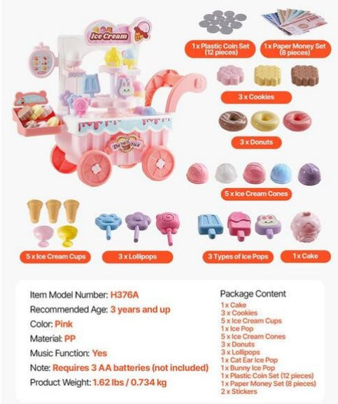 Ice Cream Cart for Kids
