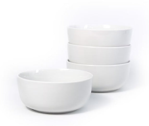 6" Porcelain Cereal Bowls, 8 pk. - White