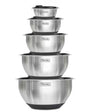 Stainless Steel 10-Piece Mixing Bowl Set