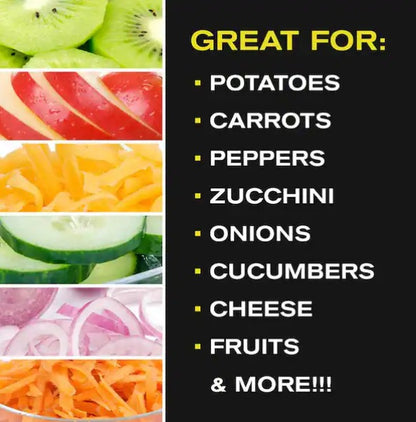 5-in-1 Compact Portable Handheld Kitchen Slicer