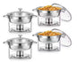 Stainless Steel Round Chafing Dishes Buffet Set