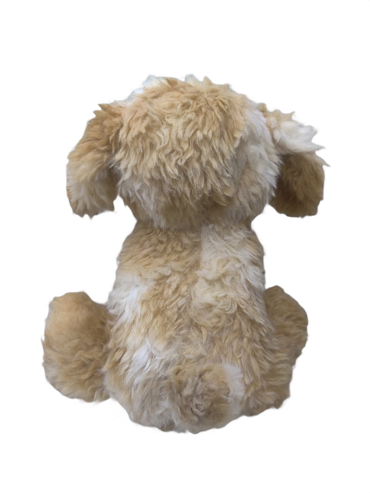 Plush Puppy Soft Toy with Bone