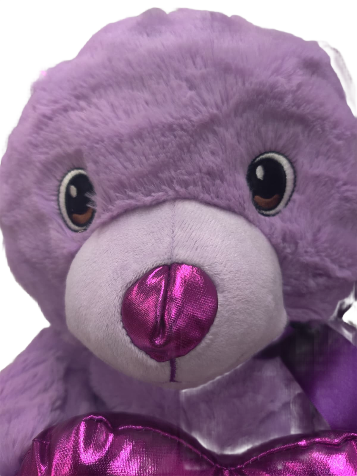 Teddy Bear Plush Soft Toy with Heart Cushion