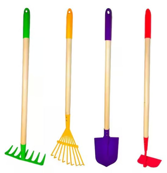 Big Kids Garden Tool Set (4-Piece)