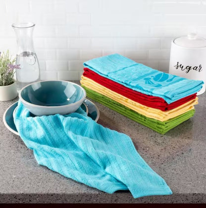 Weave Cotton Kitchen Towel Set (8-Pieces)