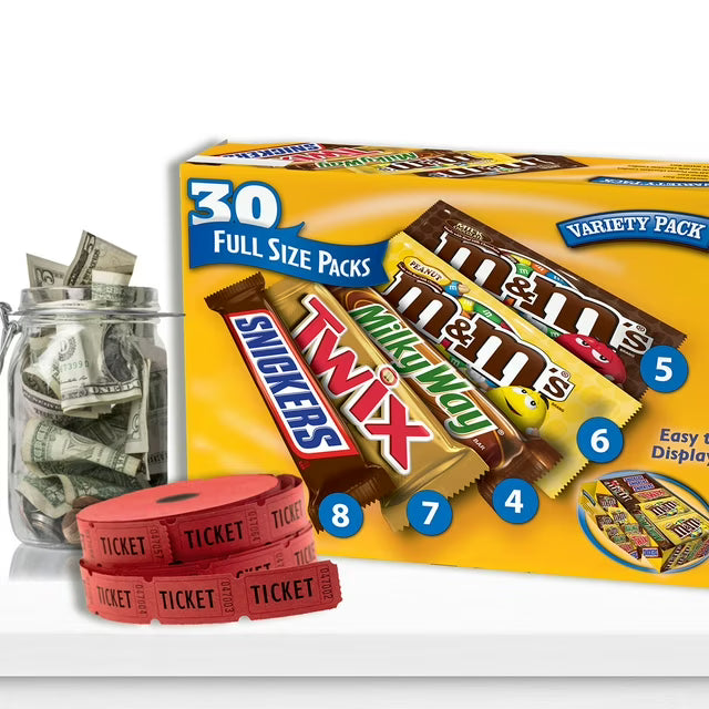 Mars Chocolate Candy Bars, Variety Pack, Full Size, 30 pk.