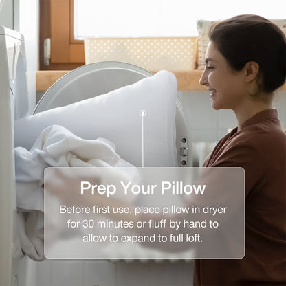 2-Pack Adjustable Down Alternative Pillows