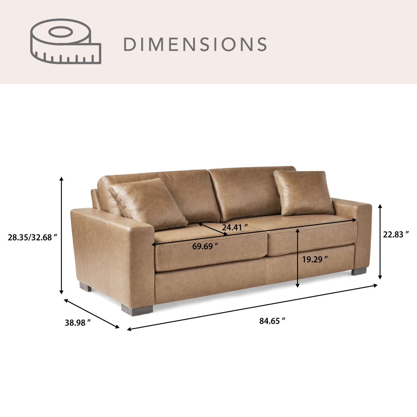 Harrison Leather Sofa