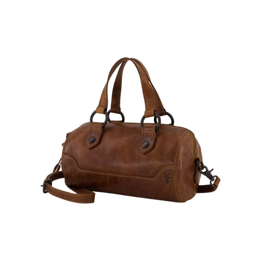 100% Genuine Leather Women's Mini Barrel Handbag