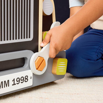 Wooden Car Mechanic Playset