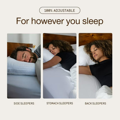 2-Pack Adjustable Down Alternative Pillows