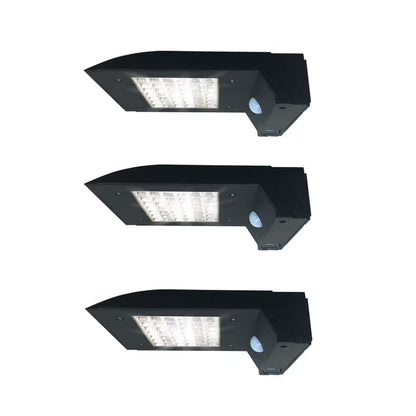 Solar Wall/Fence Light with Motion Sensor, 3-Pack