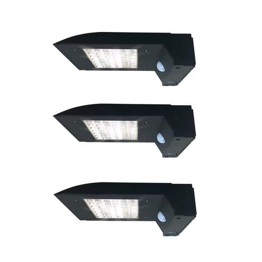Solar Wall/Fence Light with Motion Sensor, 3-Pack
