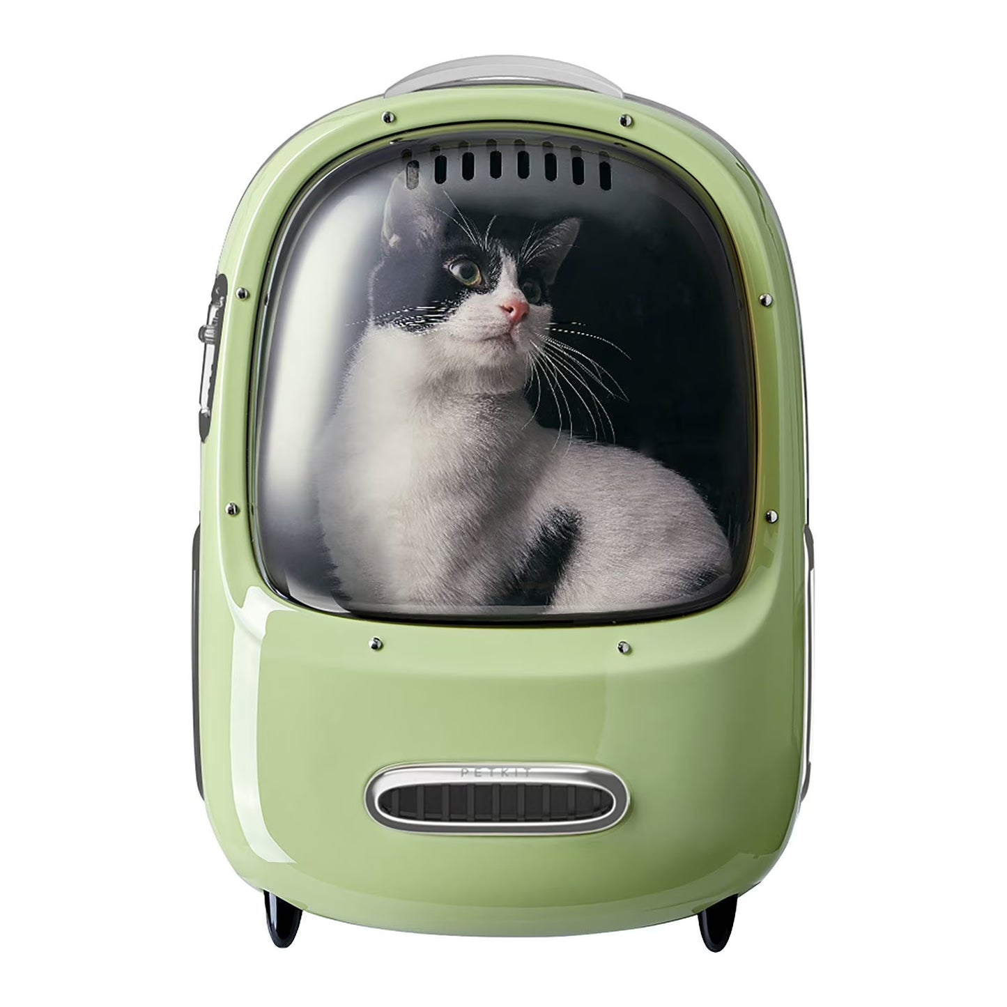Smart Cat Carrier with Built-in Ventilation & UV Protection