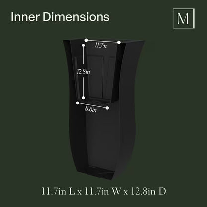 Valencia 30" Tall Planter, Set of 2