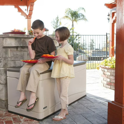 130 Gal. Outdoor Storage Deck Box