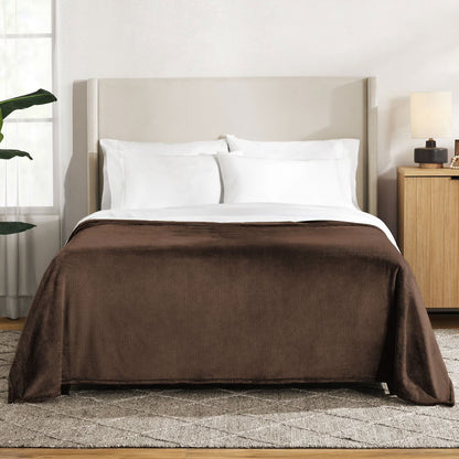 Herringbone Velvet Plush Blanket