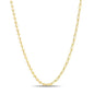 Neuhardt Ball & Paperclip Chain Necklace in 18K Gold Vermeil