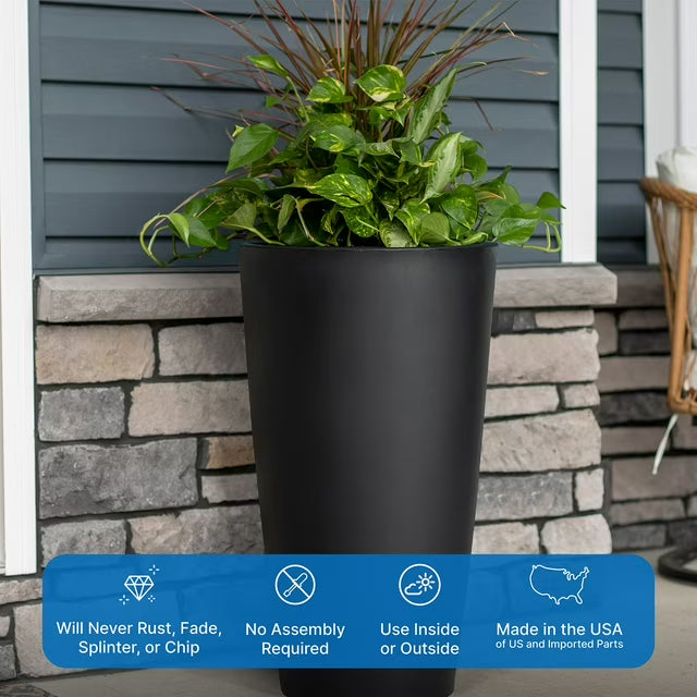 Tall Round Planter
